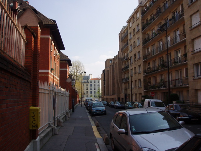 Hôpital Rothschild depuis la rue Santerre