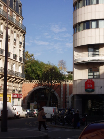 Rue H Malot depuis le boulevard Diderot