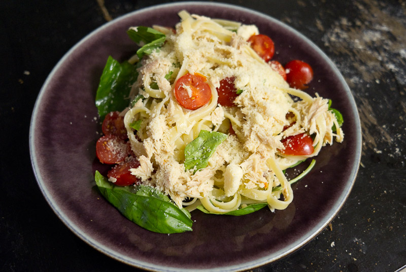 Linguines aux légumes d'été