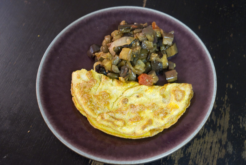 Caponata d'aubergines aux câpres