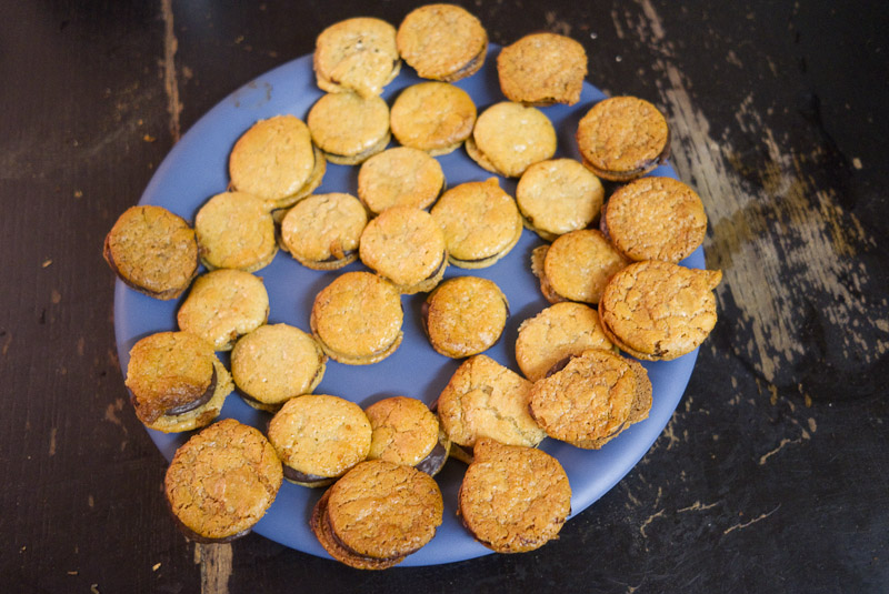 Macarons aux chocolat