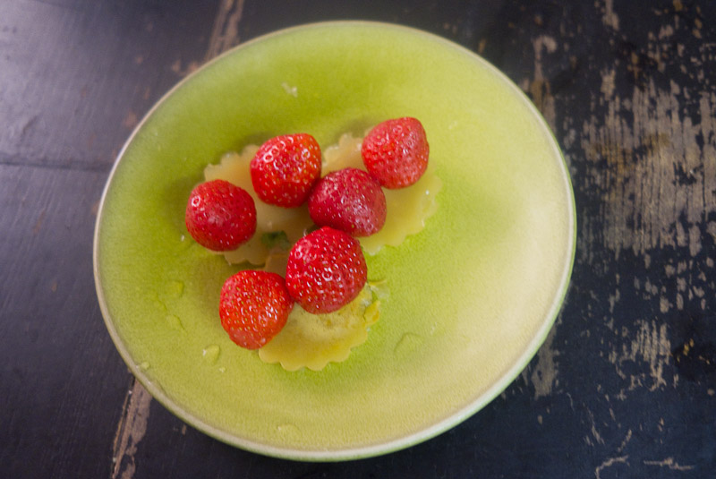 Tartelettes aux deux fruits sans pâte