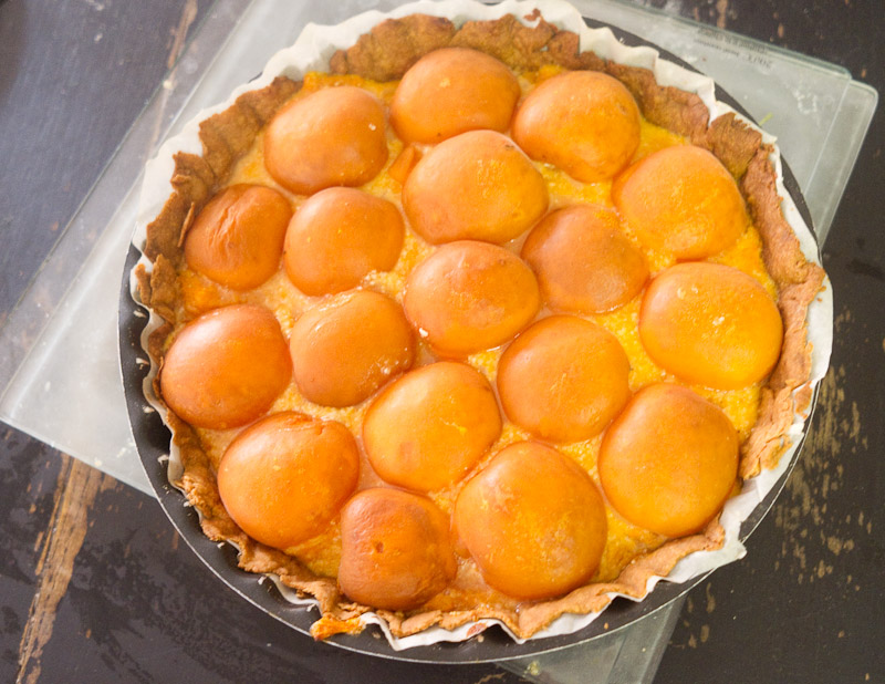 Tarte aux abricots